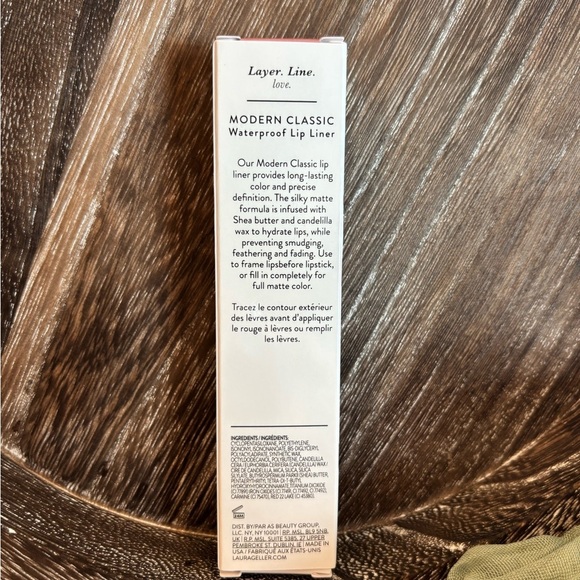 Laura Geller Modern Classic Waterproof Lip Liner - NICE NEUTRAL • Pink Lip Liner - Picture 4 of 6